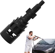 Pressure Washer Hose Adapter, Garden Hose to Pressure Washer Adapter, Converter Pipe Accessories Quick Fitting Water Spray for Lawn Garden Patio