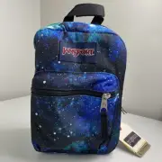 JanSport Big Break Insulated Lunch Bag 10”x7”x4” Cyberspace Galaxy New