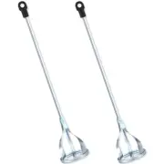 2 Pcs Paint Mixer for Drill 5 Gallon Paint Stirrer for Drill, 1 to 5 Gallon B...