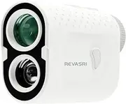 REVASRI Golf Range Finder with Slope, Magnetic Mount and External Slope Switch, 1000 Yards 6X Magnification Golf Laser Rangefinder, Flag Lock Pulse Vibraiton, Rechargeable USB-C