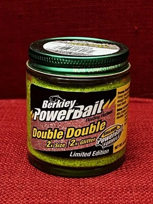 BERKLEY POWERBAIT Double/Double 2xSIZE 2xGLITTER Limited Edition (2 pack)