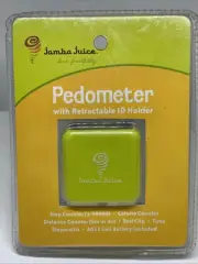 Jamba Juice Walking Working Out Pedometer Step Counter