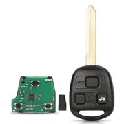Smart Remote Control Car Key 433MHZ 4C Chip For Toyota Yaris Avensis Corolla Carina ETC P/N: 89071-05010 Fob TOY47 3BTN Full key