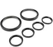 Vuzmode Chrome Motorcycle Speedometer Trim Ring Instrument Gauge Bezel Cover, for Harley, Electra Street Glide Tour Glide 1996-2013 Speedometer Trim Ring(Black)