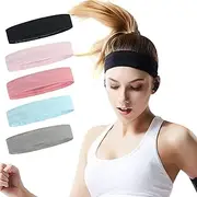 [ONEYE] Workout Headbands for Women Men Non Slip Headband Sport Headbands Sweatbands Elastic Sport Hair Bands for Yoga Running Sports Travel Indoor Fitness Gym