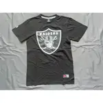 全新NFL奧克蘭突擊者OAKLAND RAIDERS LOGO短T  SZ S/M/L