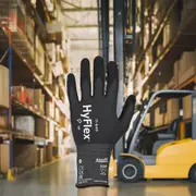 Safety Gloves Nitrile Ansell Hyflex 11-840 Pack of 6