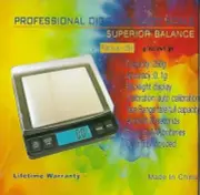 SUPERIOR BALANCE PLATINUM -250 250g x0.1g DIGITAL JEWELRY SCALE