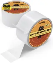 Cat Scratch Tape 1 Roll Cat Furniture Protector Tape Clear Double Sided Tape Cat