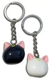 SAILOR MOON - LUNA & ARTEMIS KEYCHAIN (Set of 2)