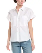 FRAME Denim Cuffed Shirt