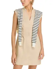 Derek Lam 10 Crosby Lotte Mixed Media Dress