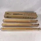 Expandable Bamboo Kitchen Drawer Dividers Organizers Adjustable 3Pcs 17.7”-21.6”