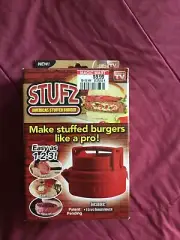 Stufz Burger Maker NIB As Seen On TV