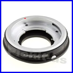 KIPON可調光圈Voigtlander Kodak Retina DKL鏡頭轉Canon EOS EF單眼機身轉接環