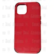 Hoot2 Bumper Case For iPhone 13, Burnt Orange, Black Trim