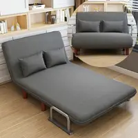 在飛比找樂天市場購物網優惠-可折疊沙發床兩用客廳書房多功能午休家用簡易沙發單人布藝沙發床