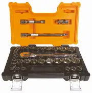 Gearwrench 83065N - Socket Set 1/2in Dr 33 Pce Met/Sae