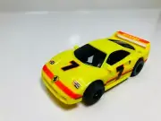TYCO ~ FERRARI F40 Yellow #7 ~ NEW ~ Magnum 440 chassis ~ runs on AFX AURORA HO