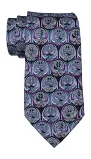 Emilio Pucci Multicolor Fancy Tapestry Artsy Printed Tie
