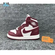 Air Jordan AJ1 Retro High OG "Artisanal Red" TD TODDLERS Wht/Team Red FD1413-160