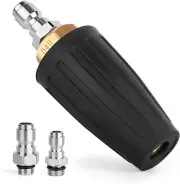 Turbo Nozzle Pressure Washer, 4000PSI Max.5000Psi 4.0GPM Rotating Turbo Nozzle w