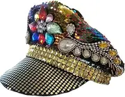 Sequined Festival Rainbow Hat Burning Man