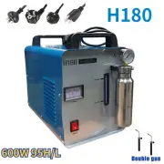 220V Oxy-Hydrogen Generator Flame Polishing Machine H180+Double Gun Water Welder
