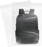 10 Pcs - 14" x 20" Zip Bags-Resealable Poly Baggies with Zip Top Lock for Packaging & Shipping Incense, Necklaces & Jewelry.