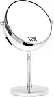 8Inch 10X Magnifying Mirror, Double Sided Makeup Mirror on round Stand for Ta...