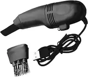 EZONEDEAL Keyboard Vacuum Cleaner Mini - Electric Portable Mini Vacuum Cleaner, USB Car Vacuum Cleaner for Desk, Kitchen Sewing Machine Cleaning Dust, Laptop Cleaner, Computer Accessories, (Black)