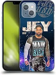 Head Case Designs Officially Licensed WWE Portrait Jey USO Hard Back Case Compatible with Apple iPhone 14