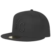 New Era 59Fifty Cap - MLB BLACK Kansas City Royals 7 3/8 - (58,7cm)