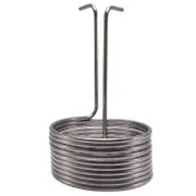 Stainless Steel Immersion Wort Chiller Tube for Home Brewing Super Efficient Wort Chiller Home Wine Making Machine Part Silver