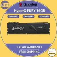 在飛比找蝦皮購物優惠-金士頓 HyperX FURY DDR4 16GB 2133