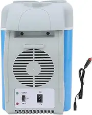 KOSDFOGE Car Fridge, Car Refrigerator 7.5L Capacity Mini Portable Food Grade Thickened Inner Liner Low Noise Electric Car Cooler for Outdoor, Camping, Travel,RV
