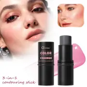 2-in-1 Cheek and Lip Tint Buildable Lightweight Cream Sheer Blusher H7X5 I4B3