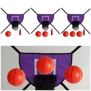 Mini Basketball Hoop for Trampoline with Enclosure Basketball Stand Universal