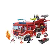 Playmobil Licensed City Action Fire Engine Truck With Light & Sound Model Toy Set