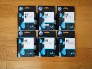 2015 Genuine Set HP #84 Black #85 PRINTHEAD C5019A-C9424A DesignJet 30 90 130