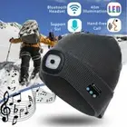 Winter Music Hat Wireless Bluetooth Smart Cap Headphone Sport Headset Handfree
