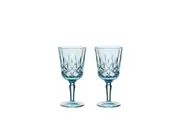 Nachtmann Noblesse Cocktail/Wine Glass Set of 2 - Aqua