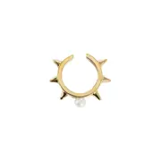 [SUOT STUDIO] Abra collaboration Spike Pearl Ear Cuff Gold