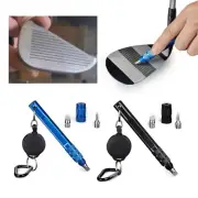 Club Grooving Tool Set for Iron Wedges Club Grooves Sharpener