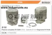 11110201200 Kit Cylinder & Piston STIHL 051 TS510 Chainsaw Ø 52