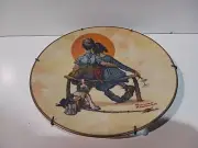 1976 NORMAN ROCKWELL Mother's Day Collectors Plate Puppy Love ROYAL DEVON