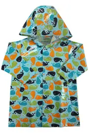 Whales Puddle Jumper Raincoat--QUI-3111-5