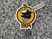 San Diego Padres SD Swinging Friar 1904 Logo MLB Baseball Tatis Sticker Decal
