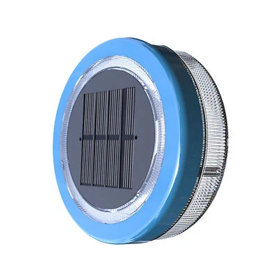 RGB LED Solar Powered Floating Light Swimming Pool Pond Underwater Lamp New