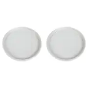 2x Maine & Crawford Theo 20cm Porcelain Plate Medium Food Serving Dinner Dish WH